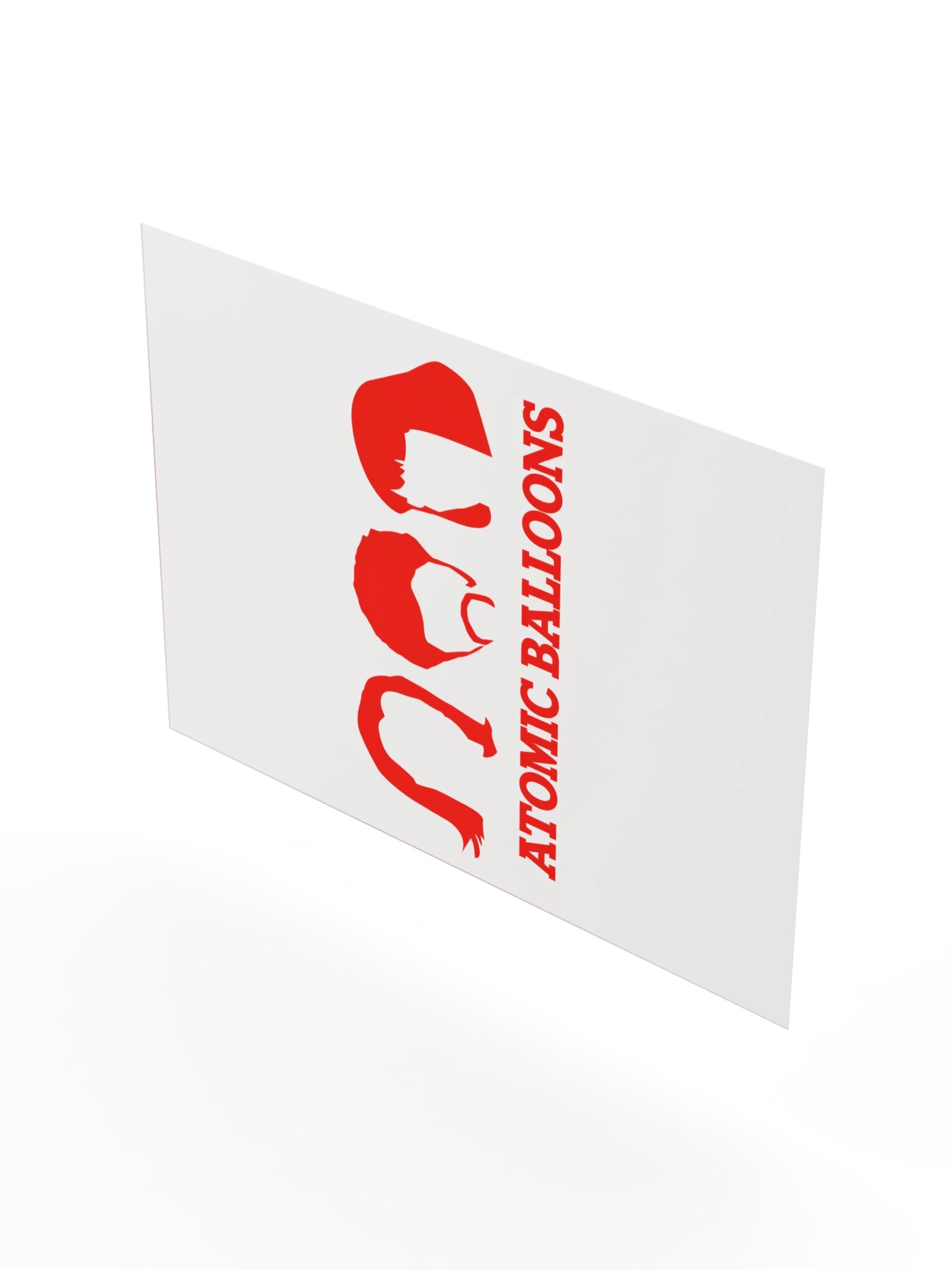 Atomic Balloons Logo Matte Poster product image (36)