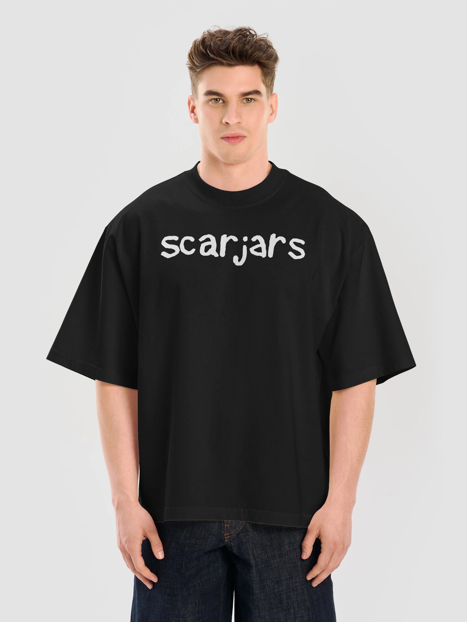 scarjars logo tee (black) product image (10)