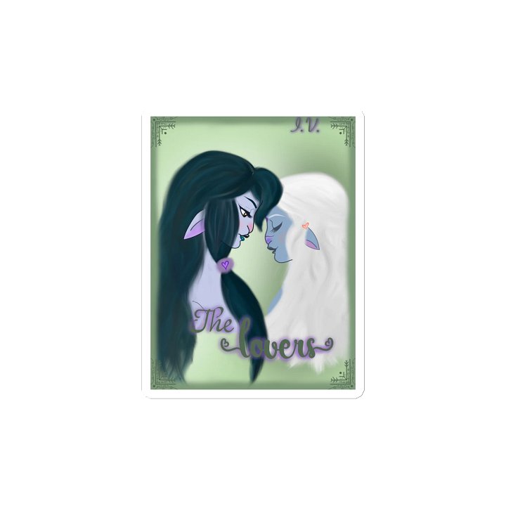 The Lovers Tarot Magnet product image (2)