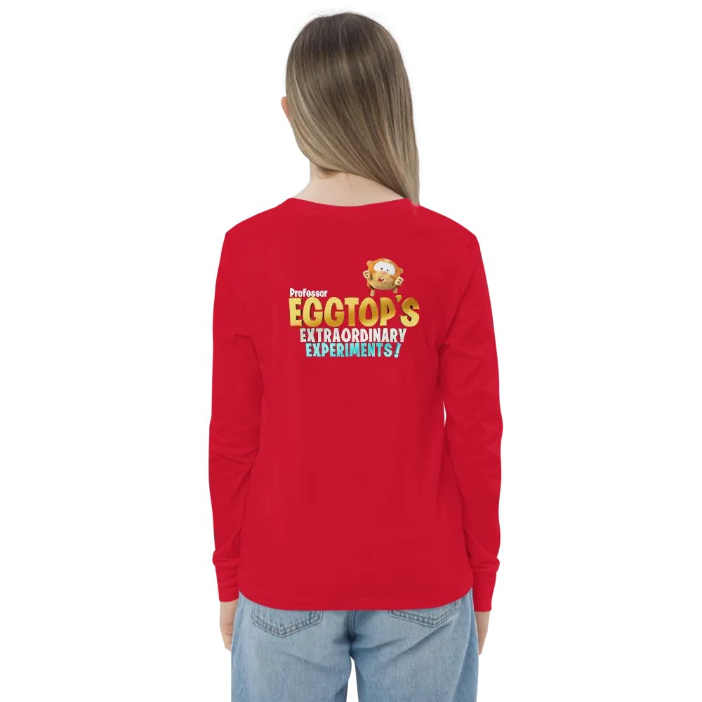Prof. Eggtop's and Gerald youth Long Sleeve 100% cotton Tee product image (23)