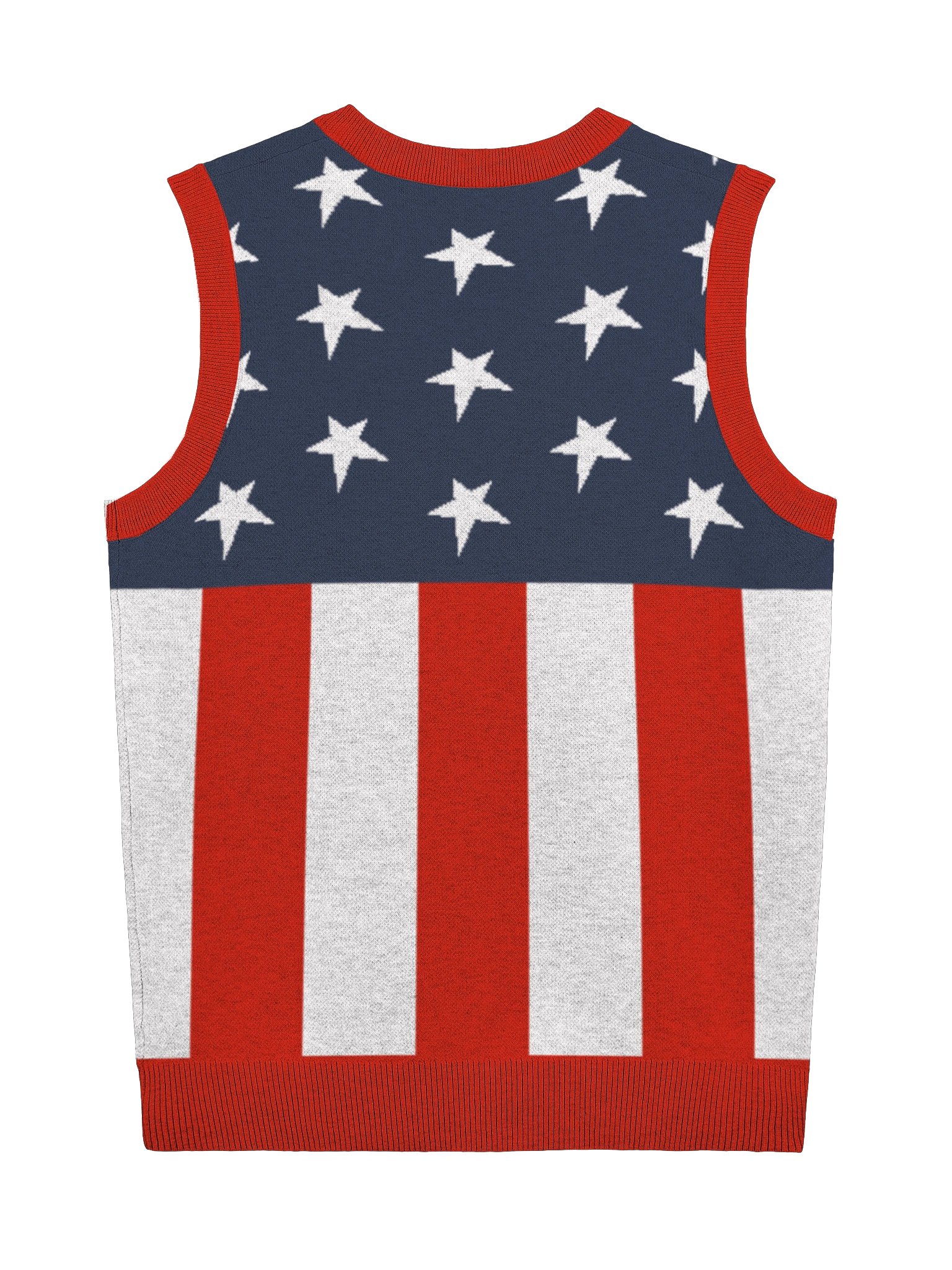 Zahan Stars and Stripes Knitted Vest product image (2)