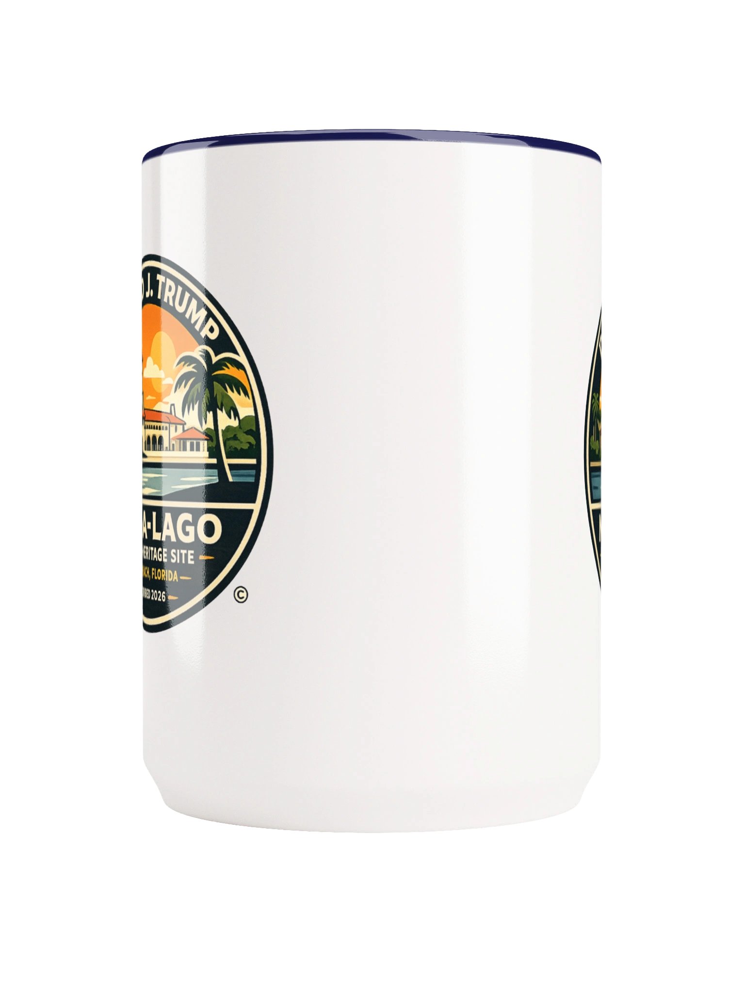 Official 15 oz Souvenir Mug - Donald J. Trump, Mar-a-Lago, World Heritage Site™ product image (5)