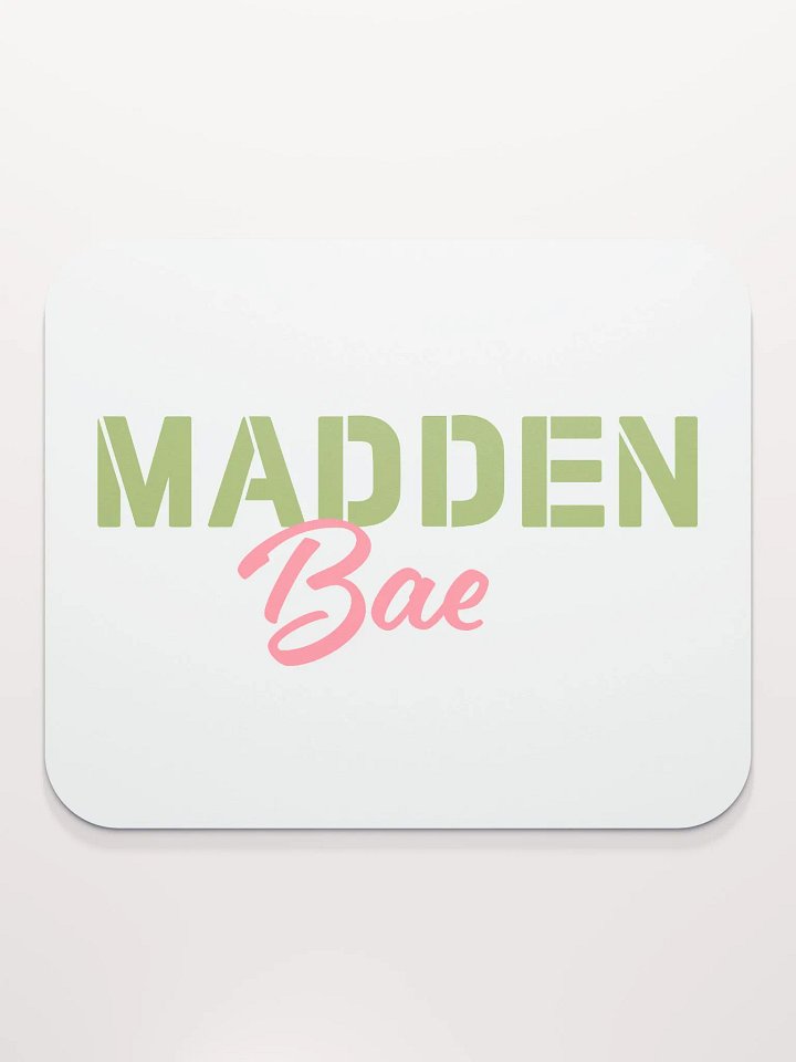 MaddenBae Mouse Pad Green and Pink product image (2)