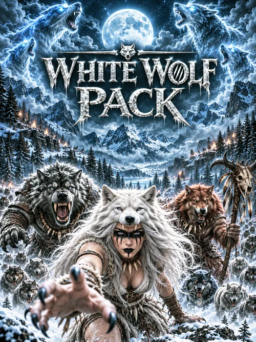 Bianca The Bard - White Wolf pack - POSTER product image (1)