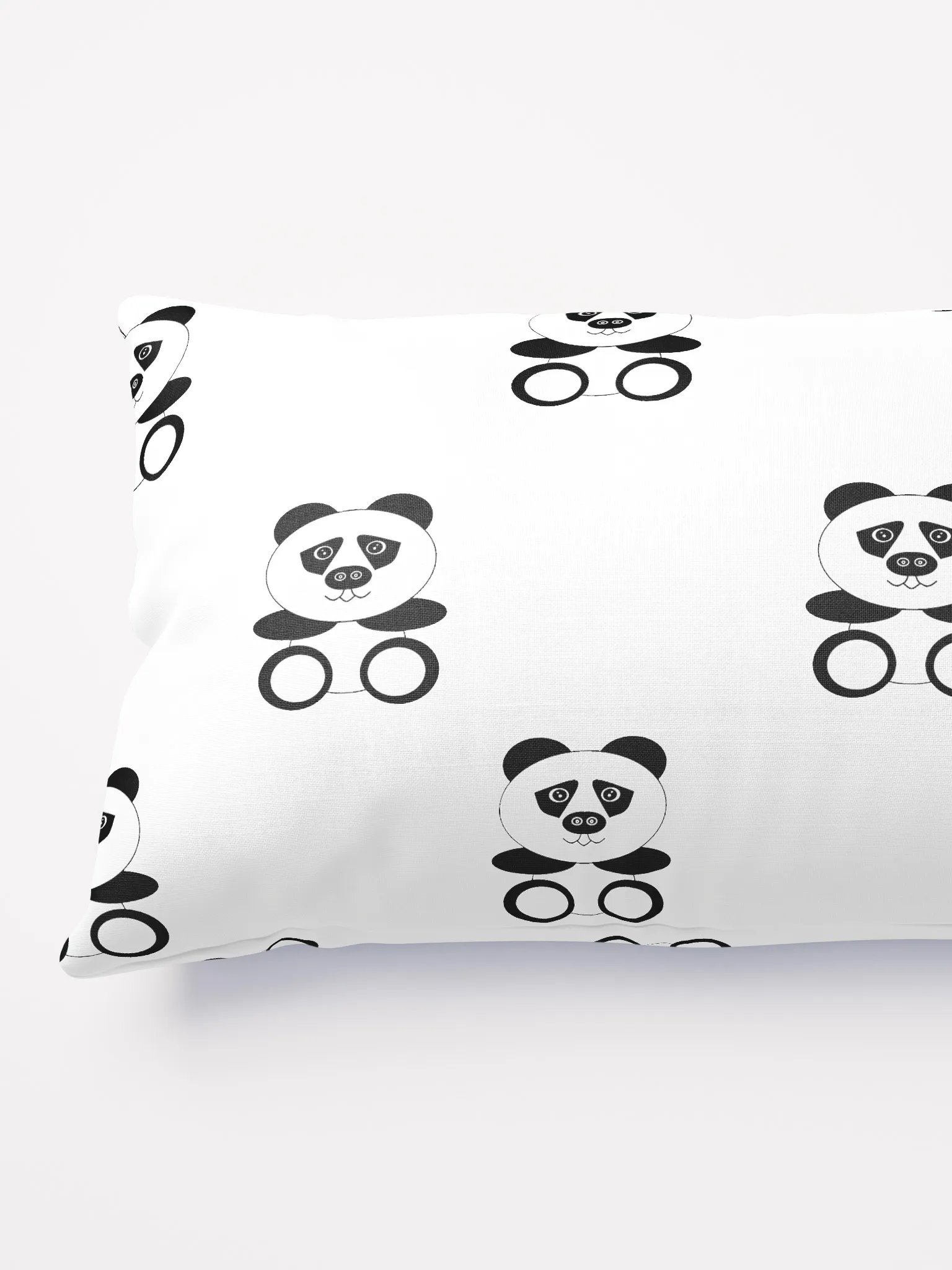 Cute Panda Black and White Aesthetic Design product image (3)