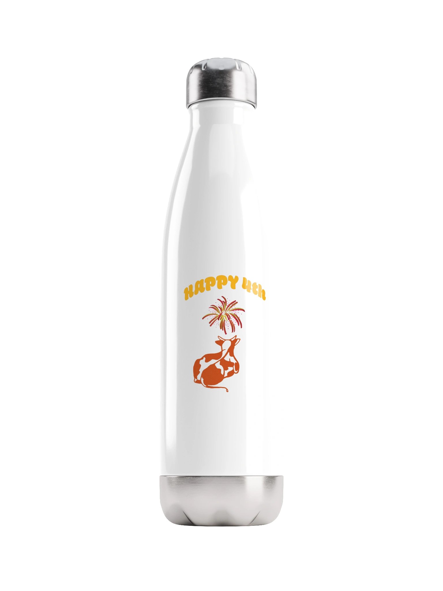 Happy 4th - Stainless Steel Watter Bottle product image (1)