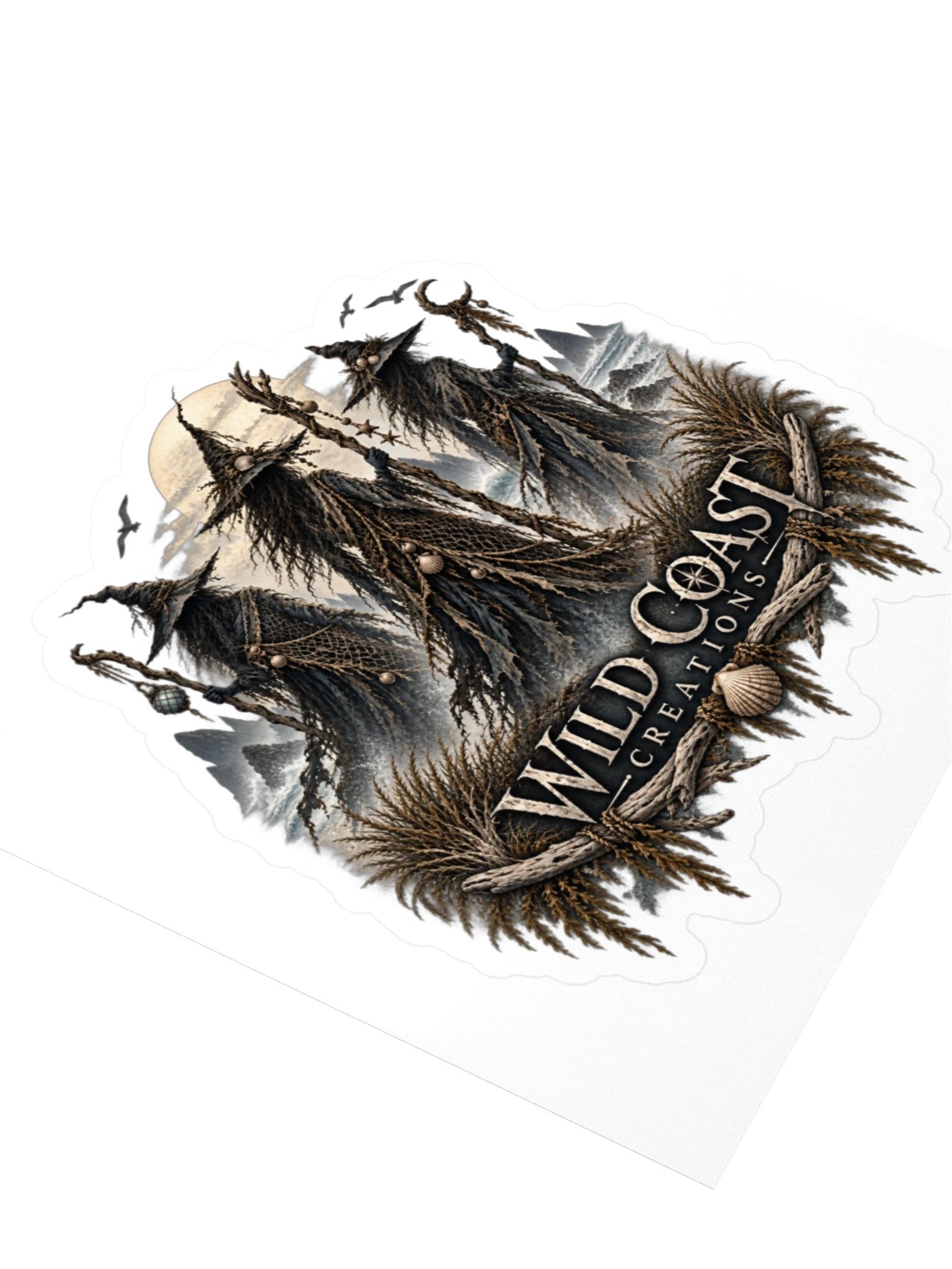 Wild Coast Witches Sticker product image (8)
