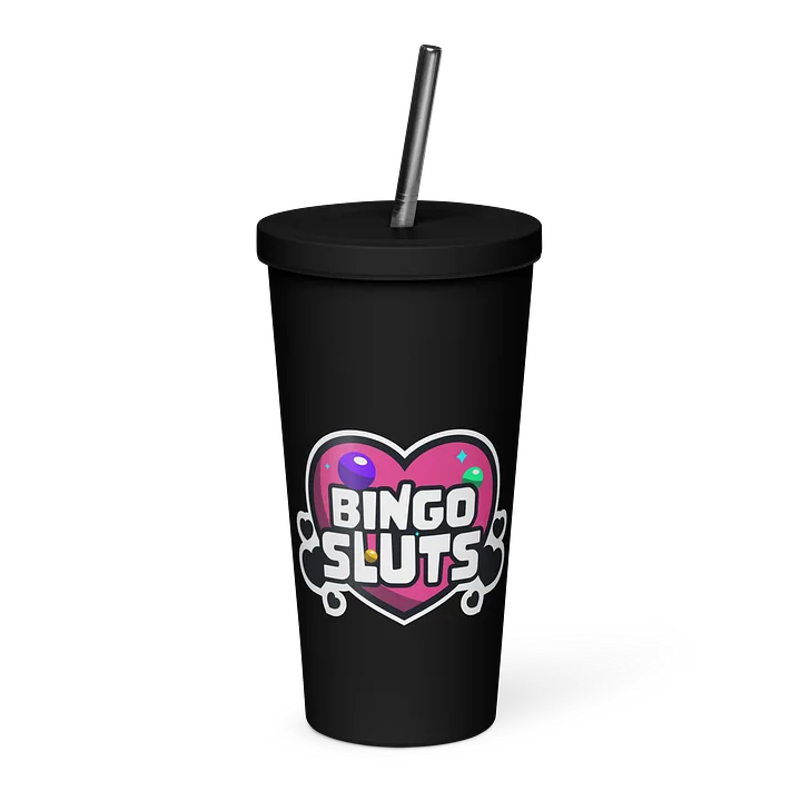 BINGO SLUTS INSULATED TUMBLER PINK product image (1)