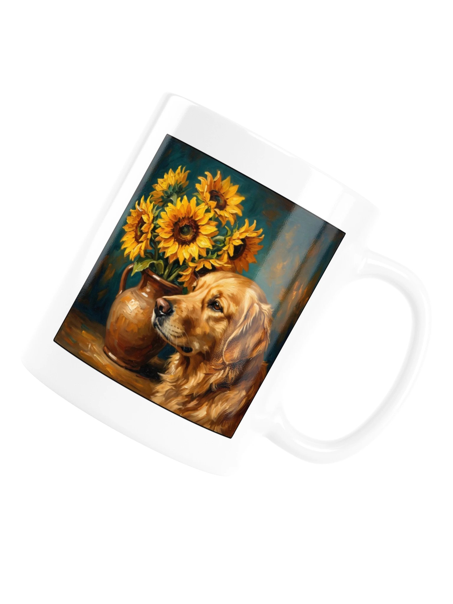 Sunflowers Golden Mug product image (6)