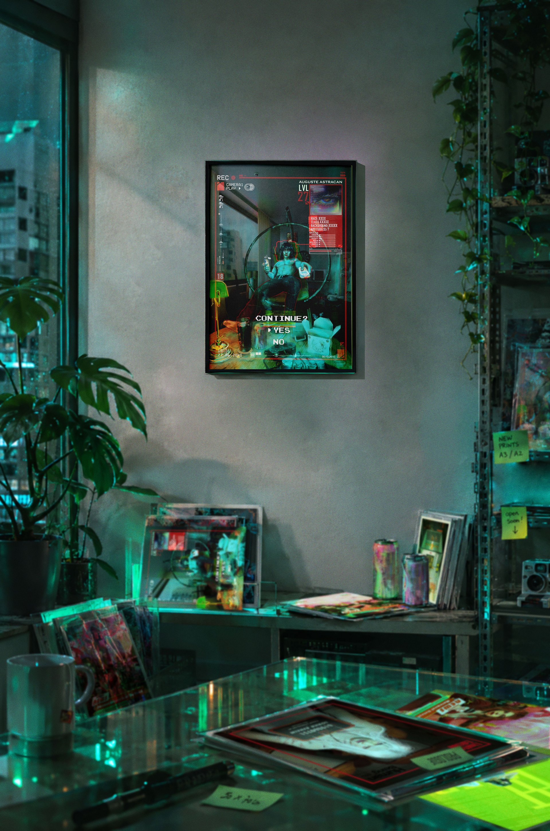 PROLOGUE N°1 - "Main Character" — ArtPrint product image (3)