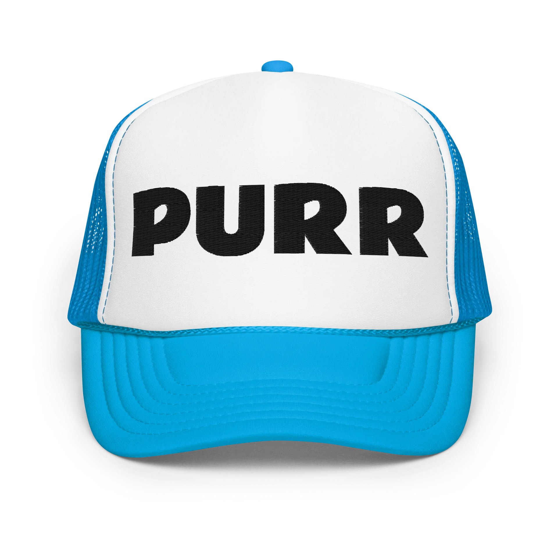 Embroidered PURR Hat - Black Thread Collection product image (6)