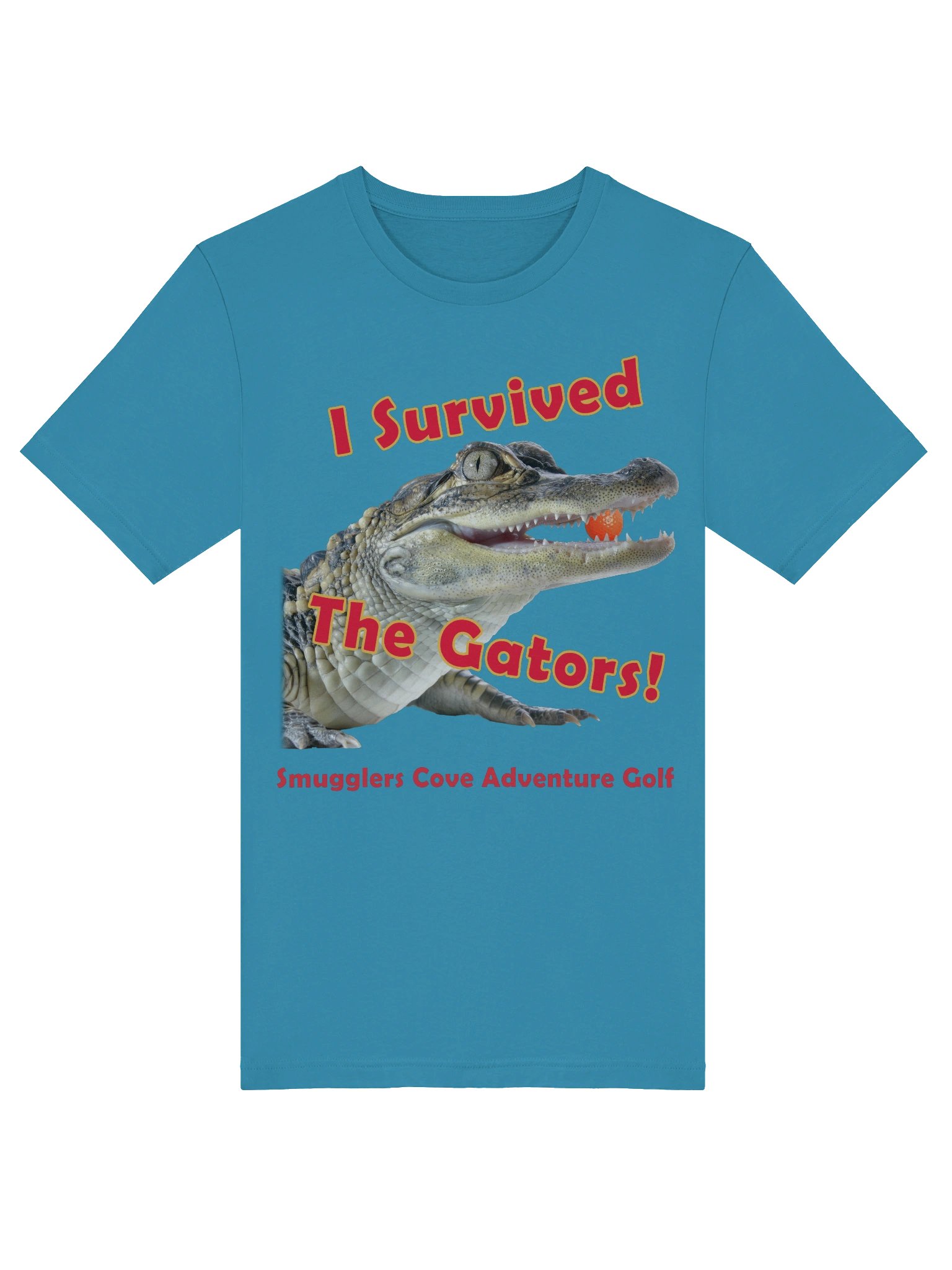 "I Survived the Gators" Cotton Tee product image (17)