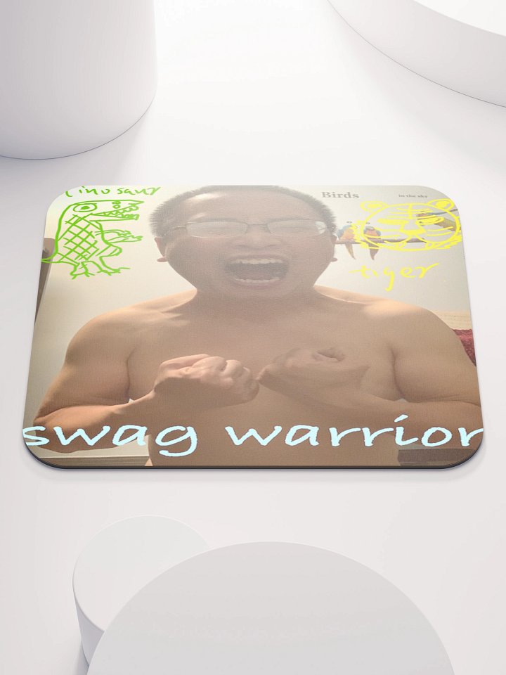 Classic Mouse Pad:swag warrior 2.0 product image (1)