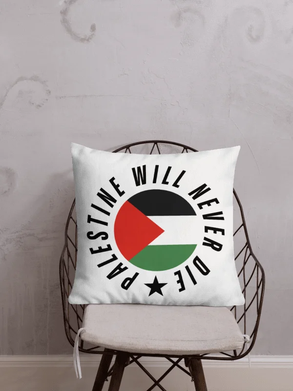 Resilience of Palestine Premium Pillow | palestine will never die product image (2)