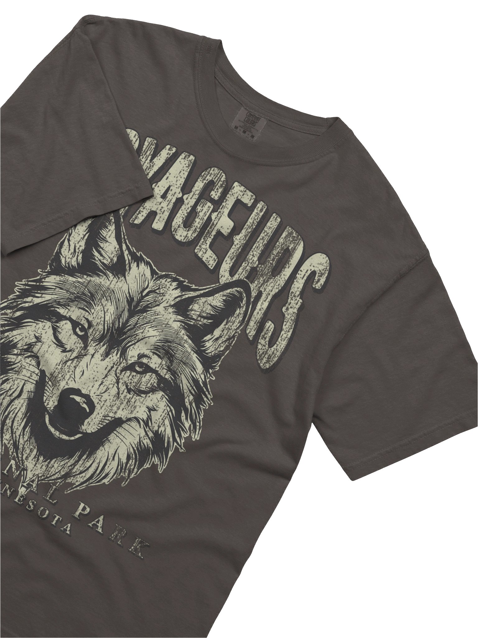 Voyageurs National Park Shirt – Vintage Wolf Graphic Tee Minnesota product image (5)