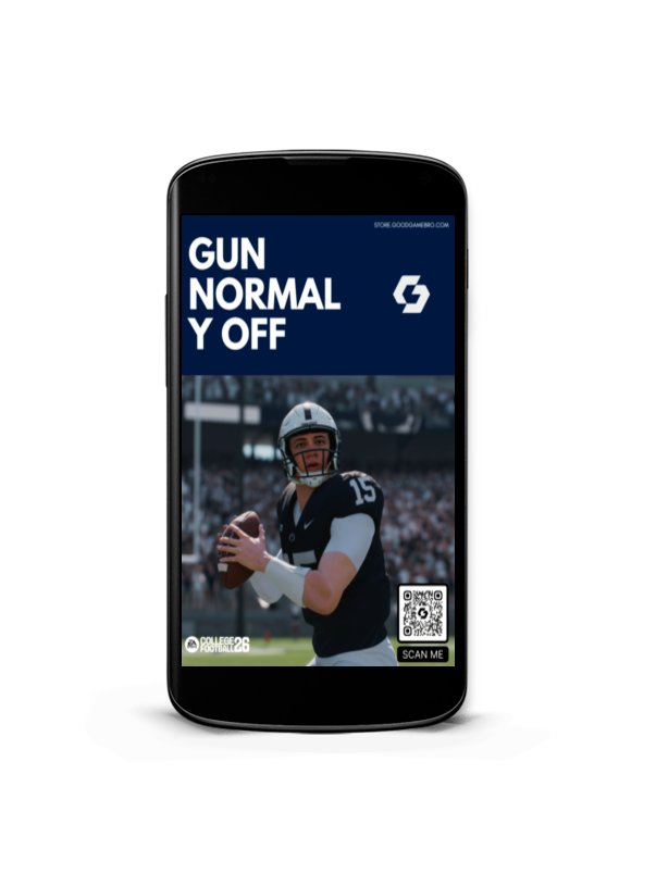 College Football 26: Gun Normal Y Off Scheme product image (3)