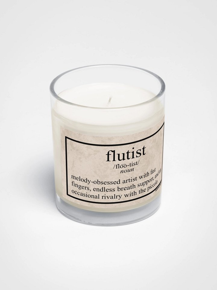 Flutist Candle - Melody-Obsessed product image (2)
