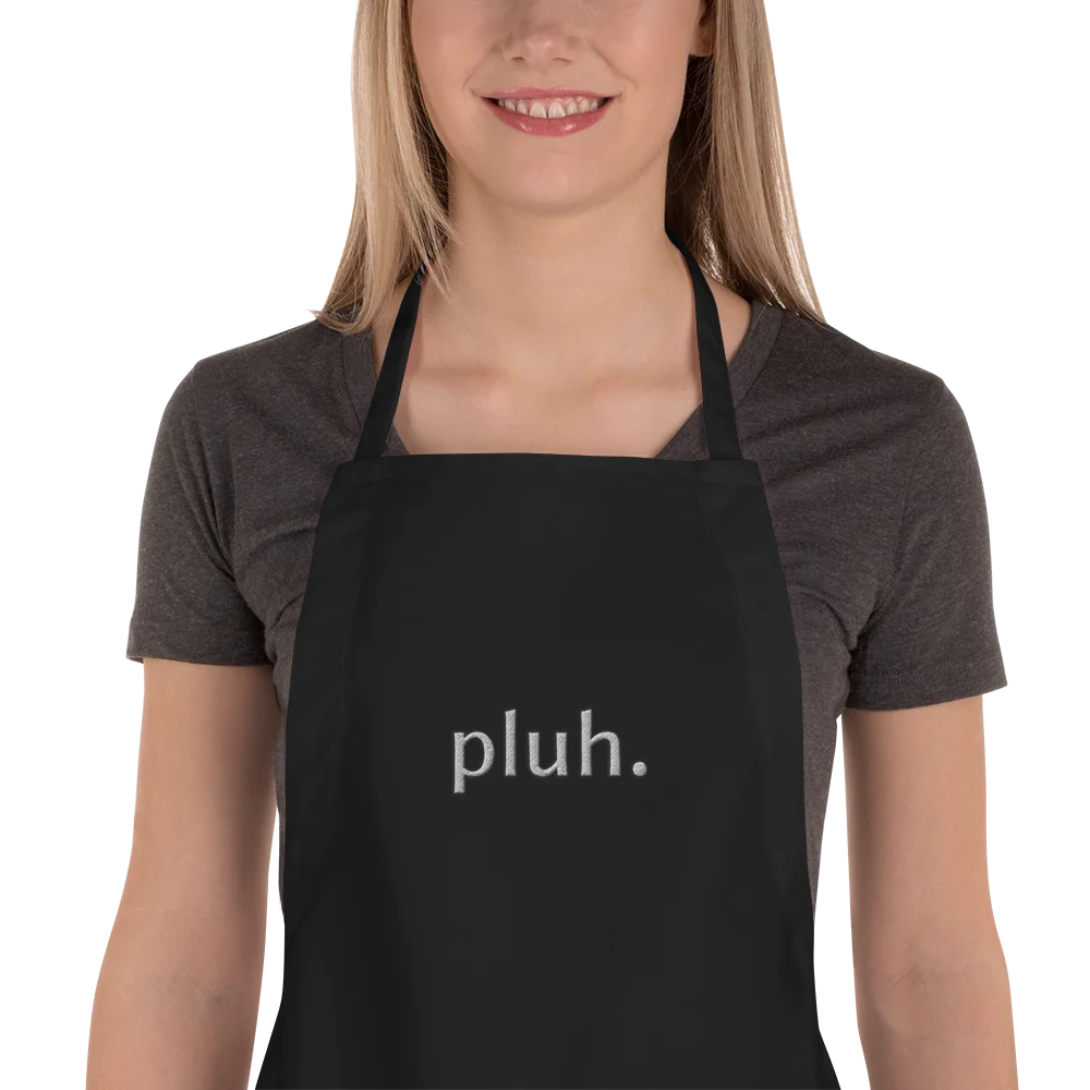 pluh. Black Apron product image (1)