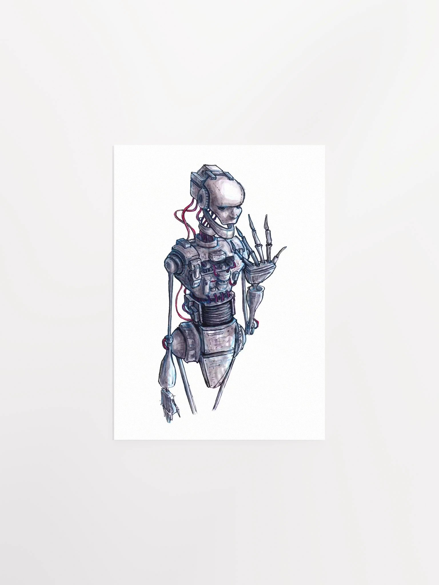 Robot Revelation Print product image (1)