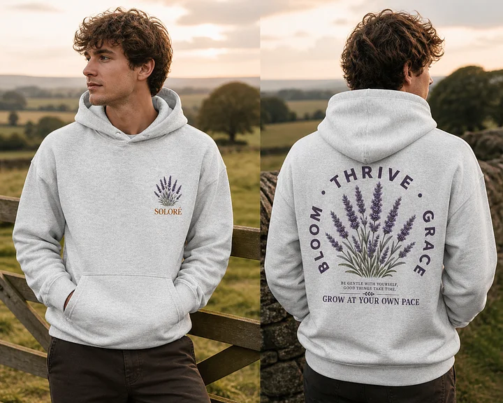 Botanical - Lavender Hoodie