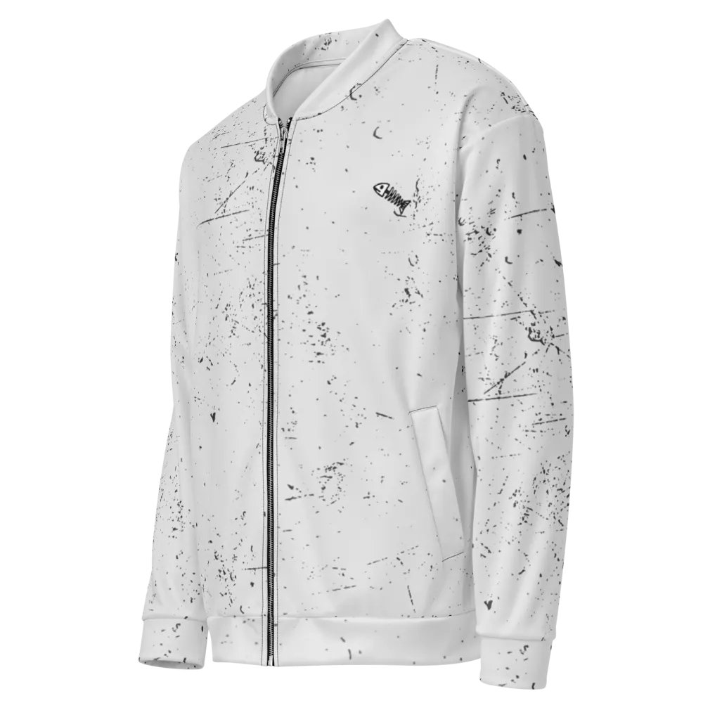 "A83" (Fishbone) Customizable Bomber Jacket product image (5)