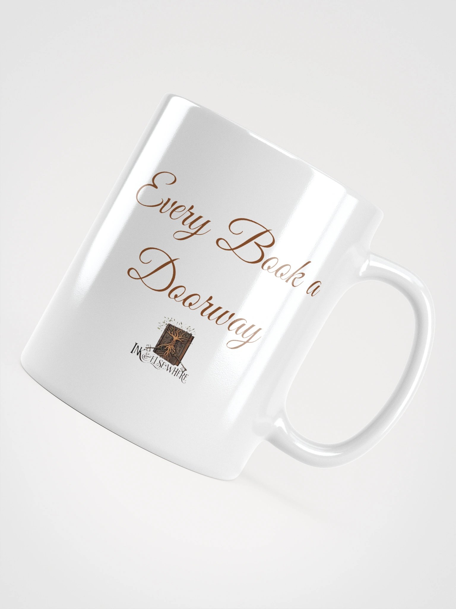 Ink and Elsewhere "Every Book a Doorway" Mug #2 – For the Reader Who Knows That Every Library Has Its Shadows product image (11)
