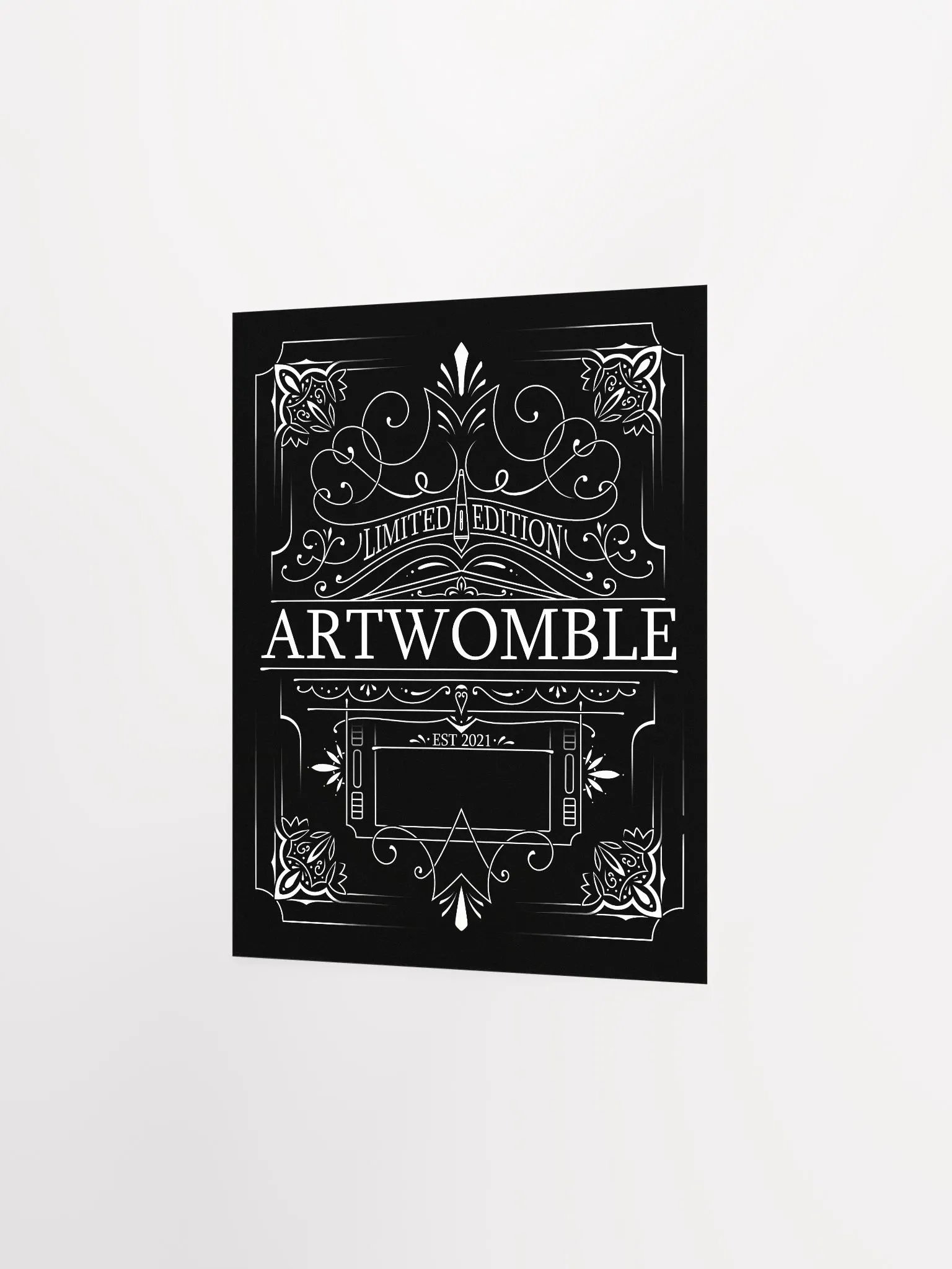 Artwomble Poster - Black product image (6)