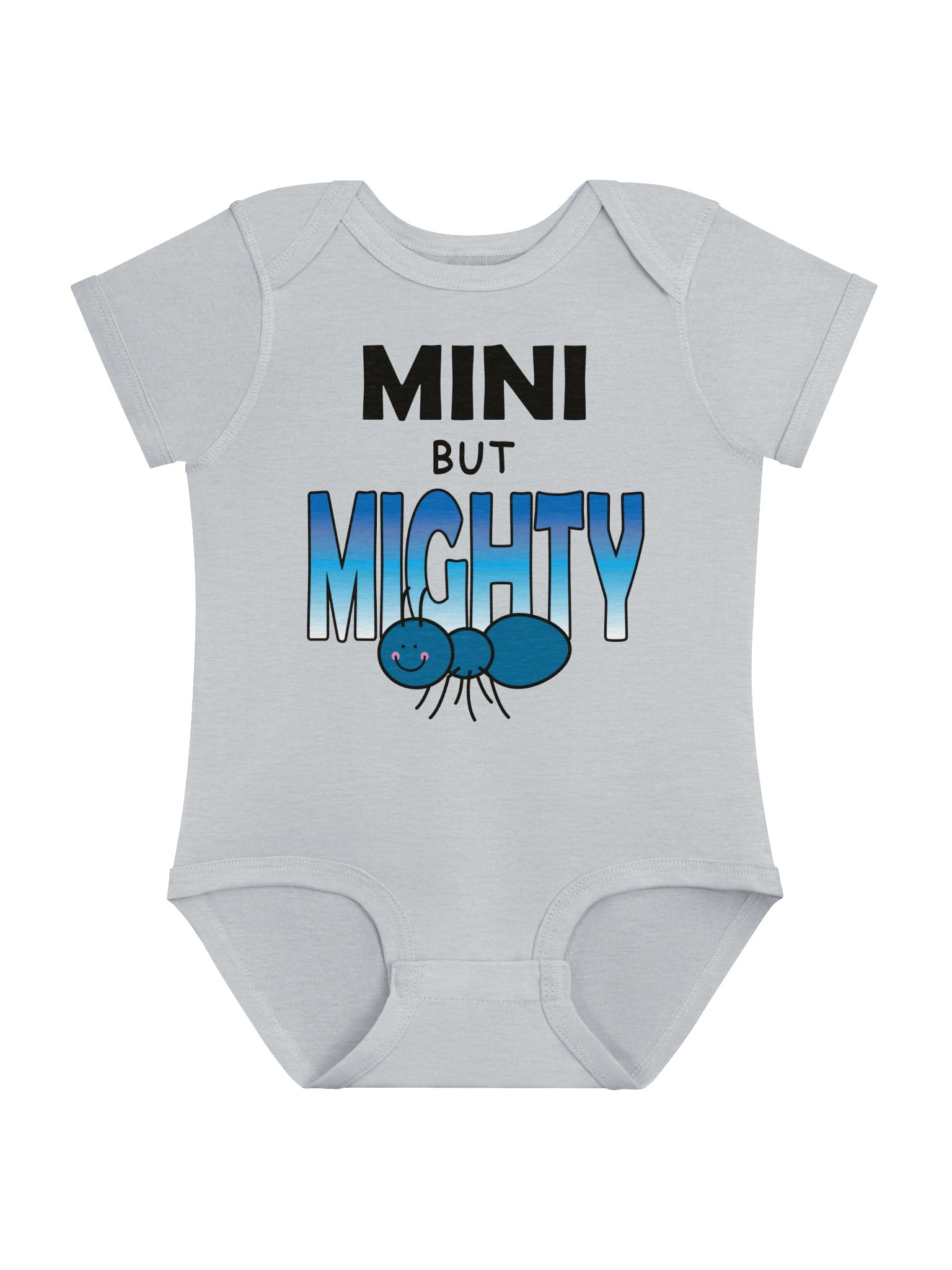 Mini But Mighty Baby Onesie V2 product image (3)