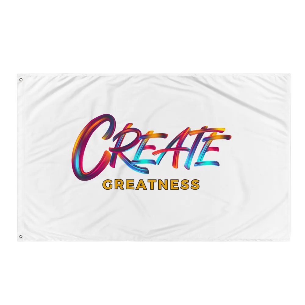 Create Greatness Flag product image (3)