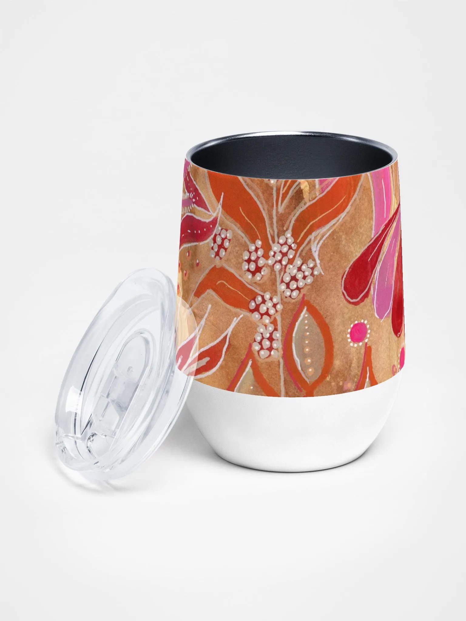 Floral Fantasy Wine Tumbler product image (4)