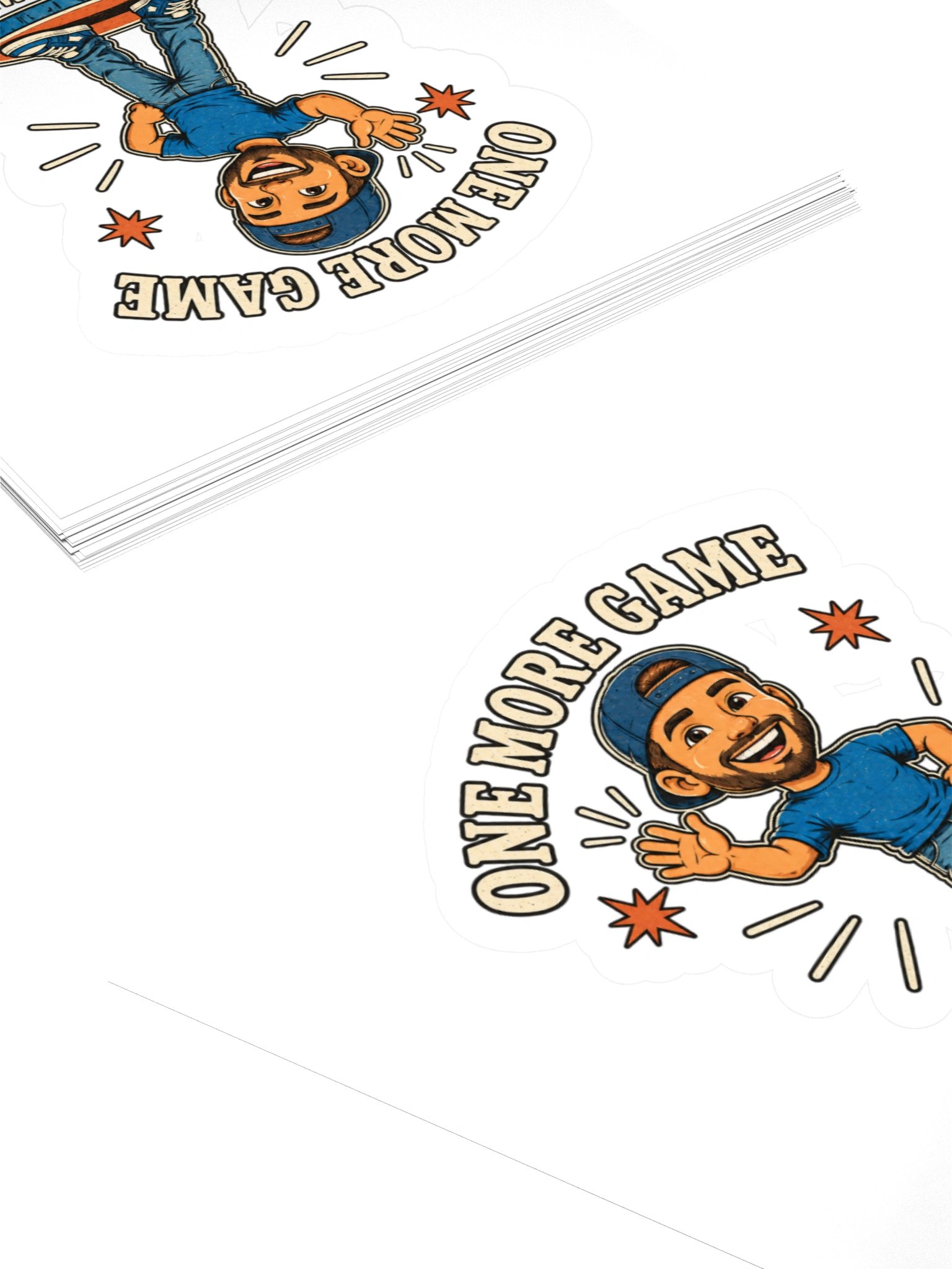 Ed — One More Game Sticker product image (4)