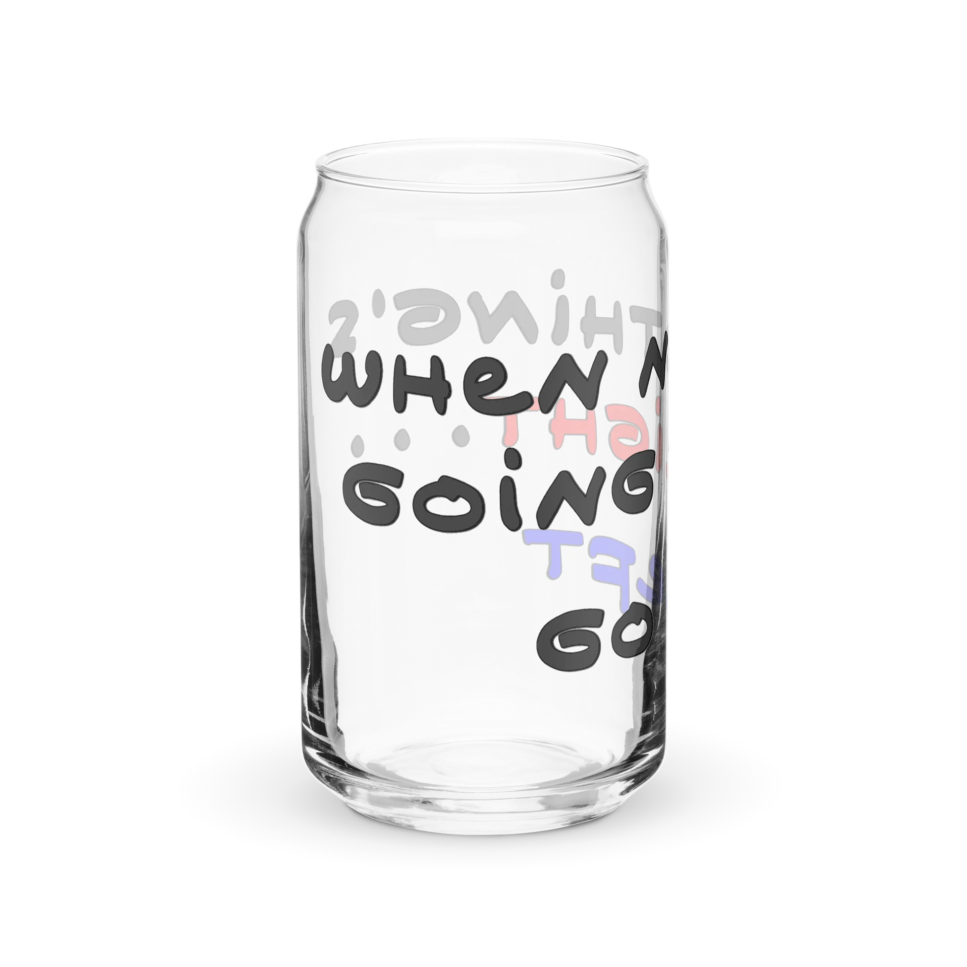 Not Going Right Go Left Popcan Glass product image (8)