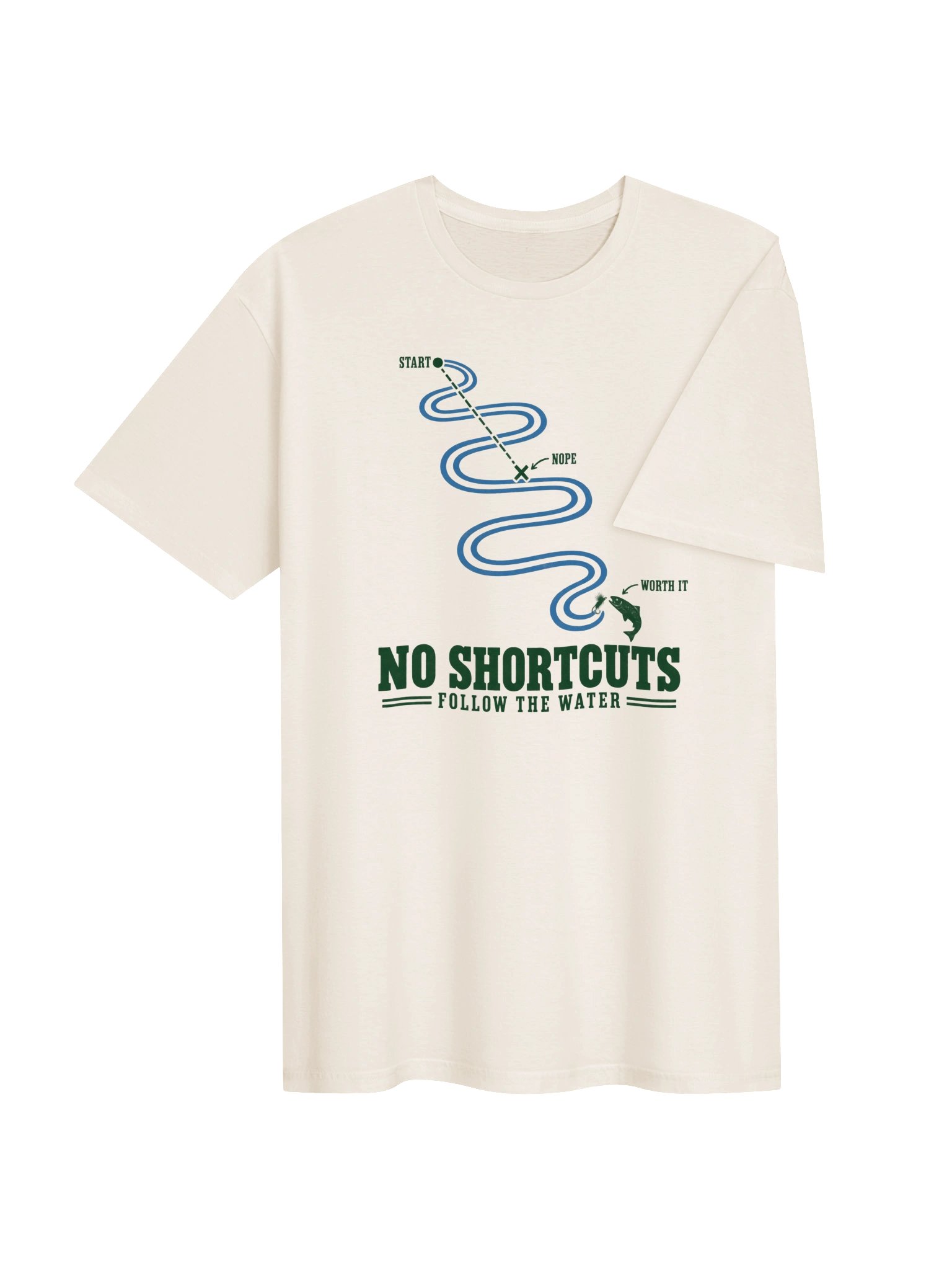 No Shortcuts T-Shirt product image (4)