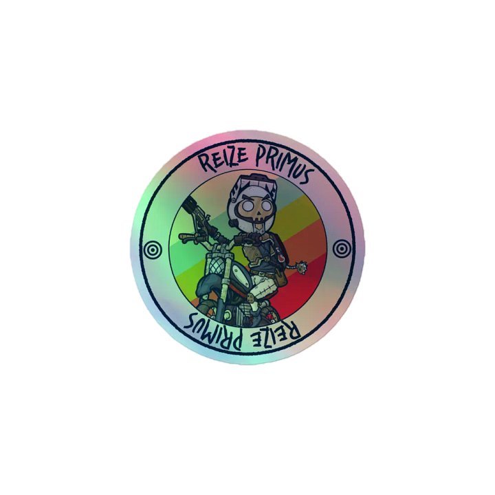 Reize Primus Logo Holographic Sticker product image (1)