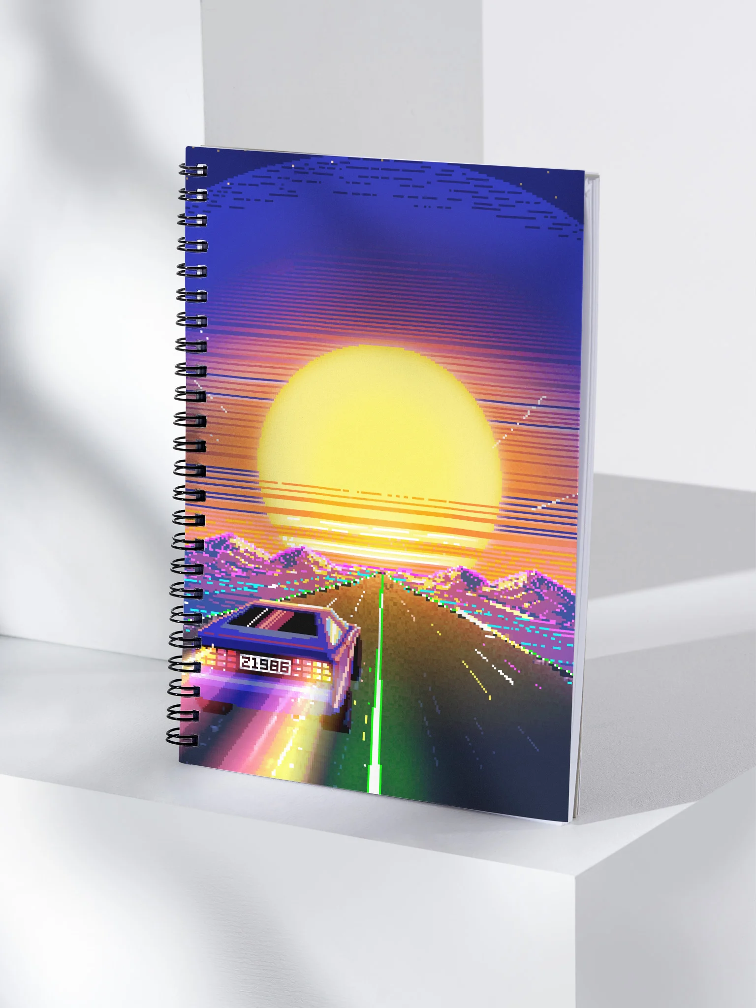Synth City - Sunset - Notebook product image (4)