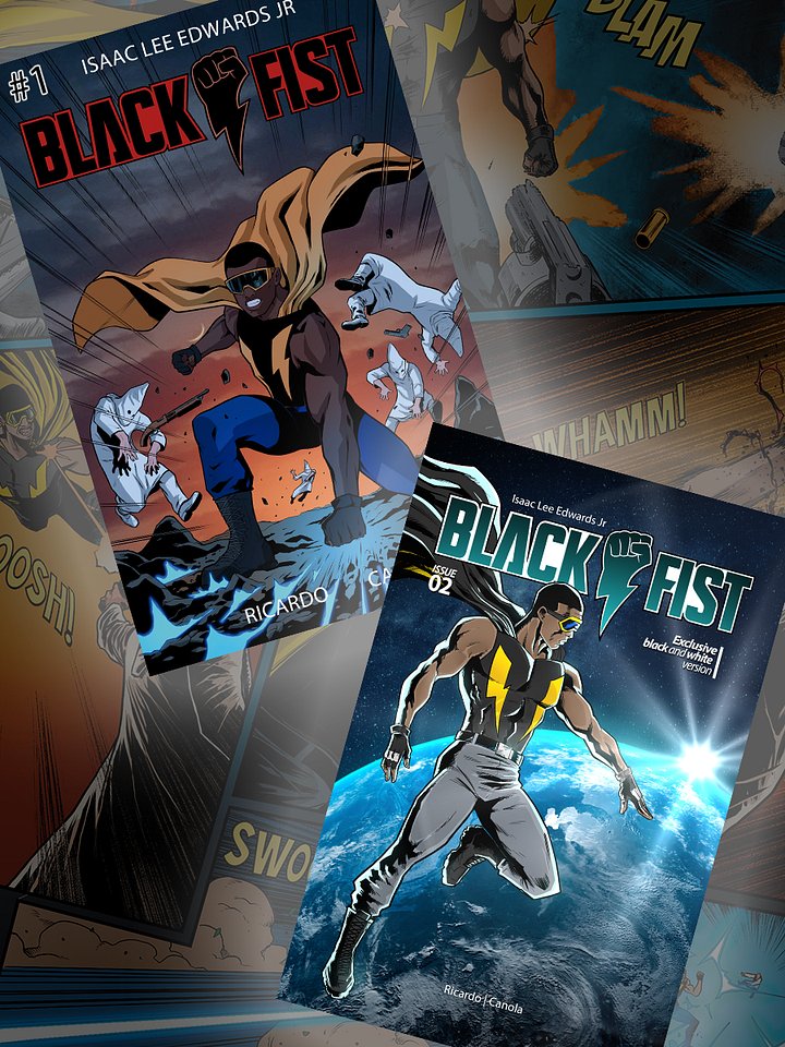 Black Fist Double Pack(Issues 1 & 2) product image (1)