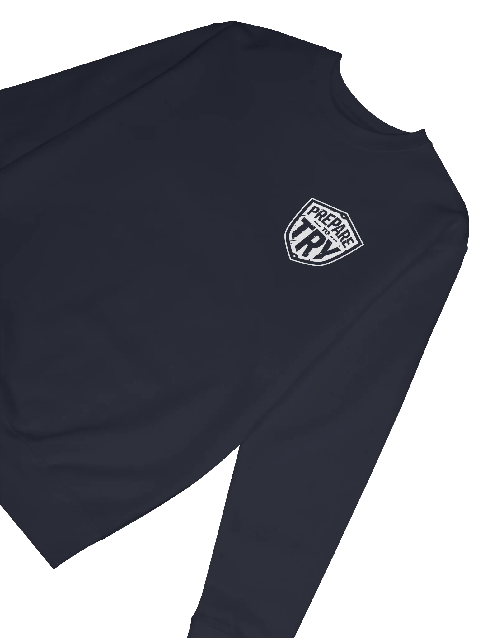 Prepare To Try Sweatshirt (White Shield) product image (4)