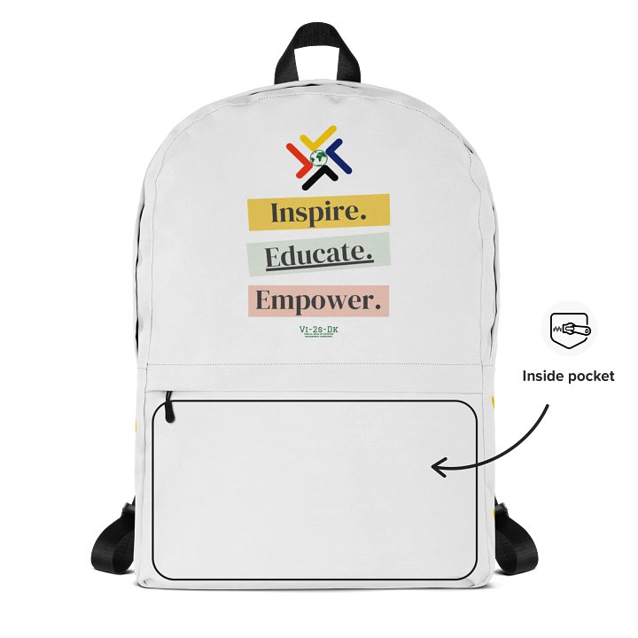 Code-Inspired All-Over Print Backpack product image (2)