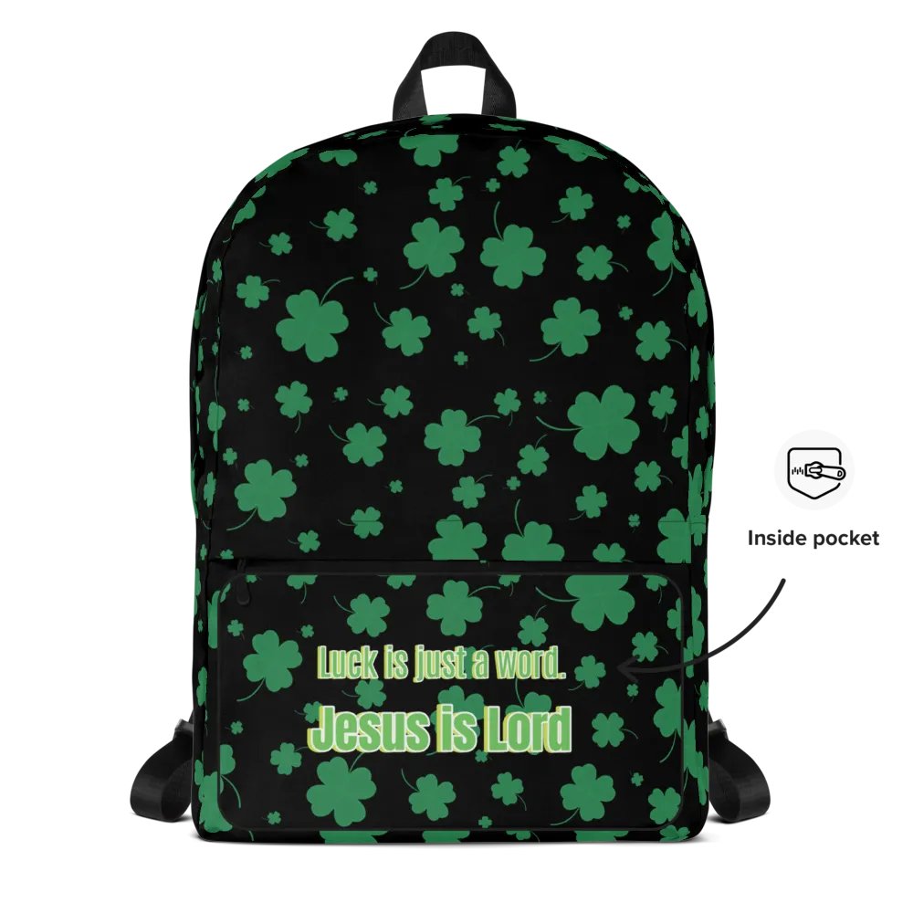 Lucky Hanny Clover All-Over Backpack product image (10)
