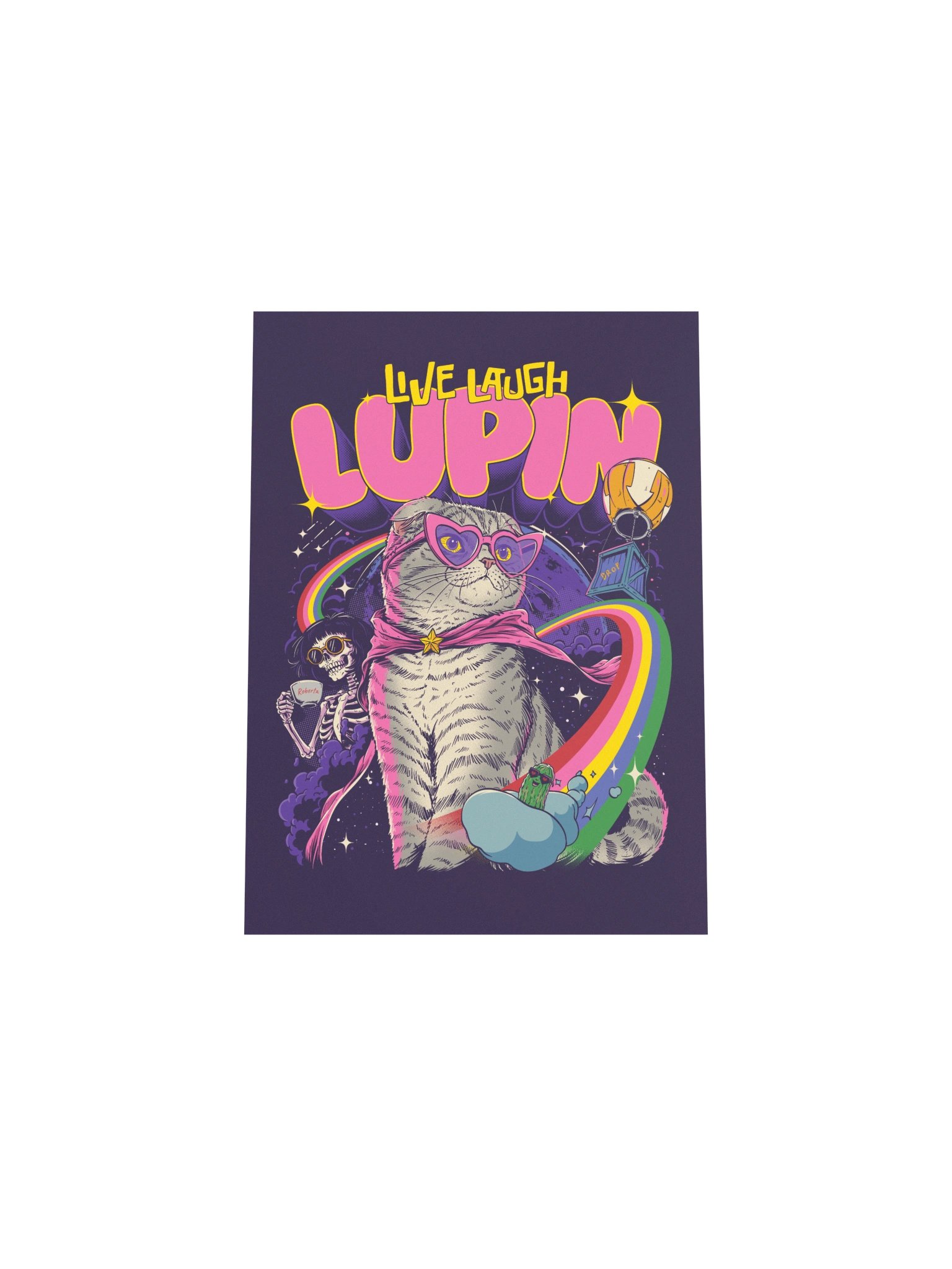 Live Laugh Lupin Poster product image (32)