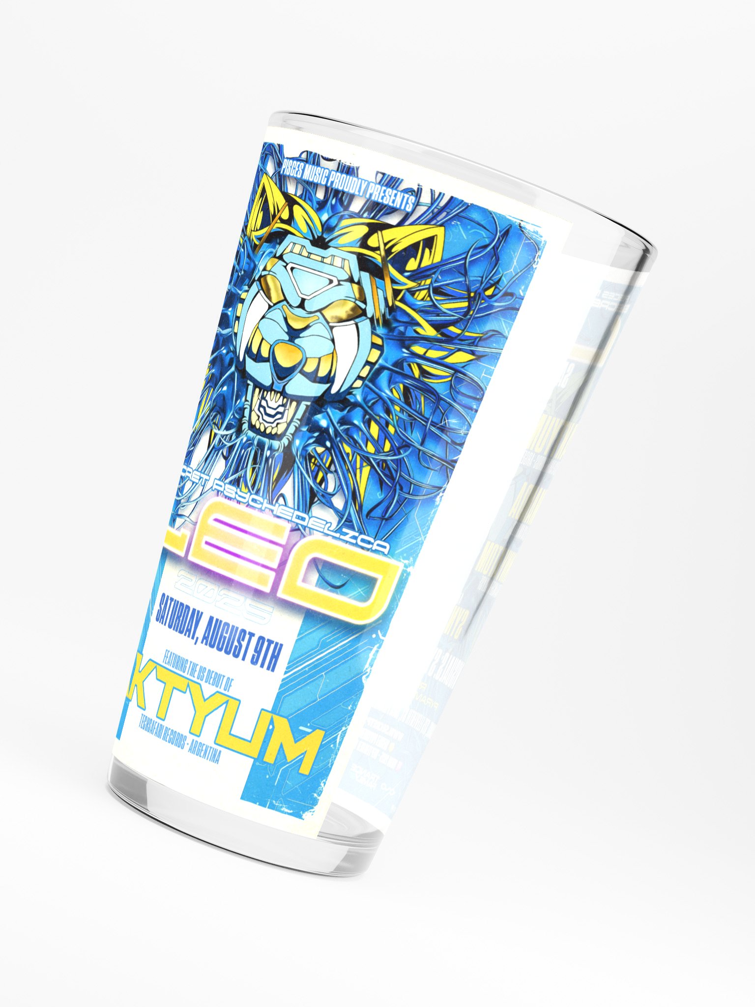 Leo 2025 Shaker Pint Glass product image (4)