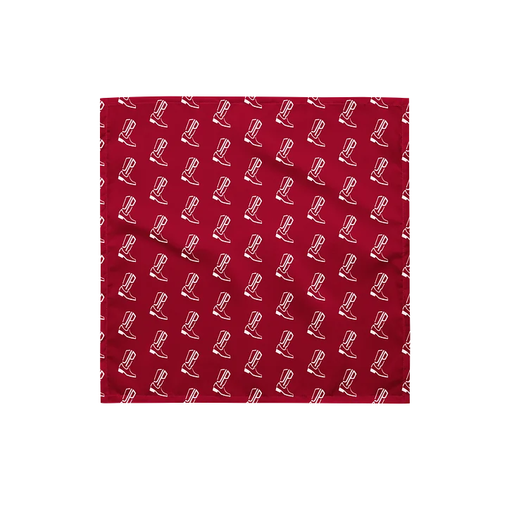 JP Boot Logo Red Bandana product image (1)