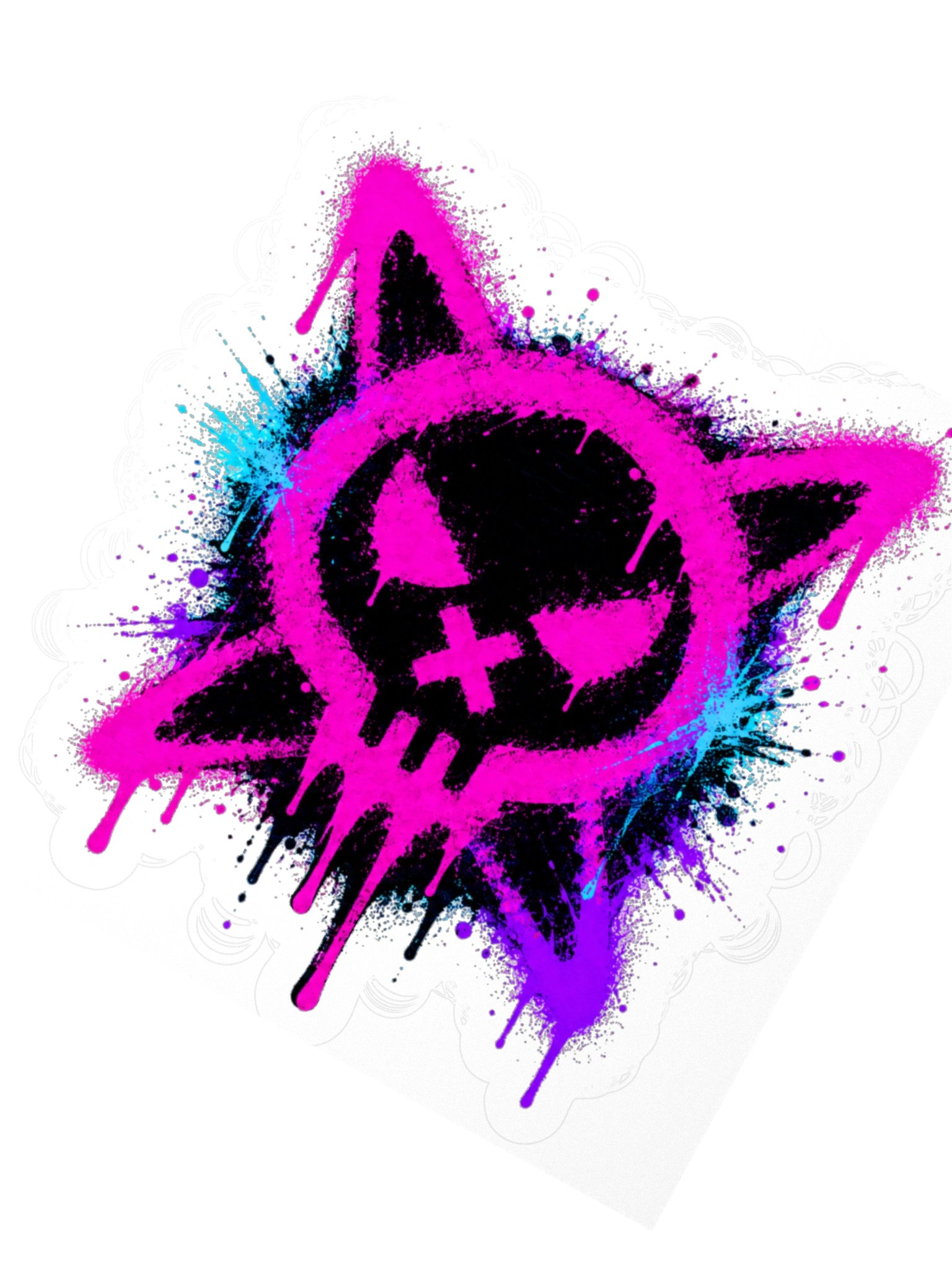 Graffiti Skull Sticker product image (4)