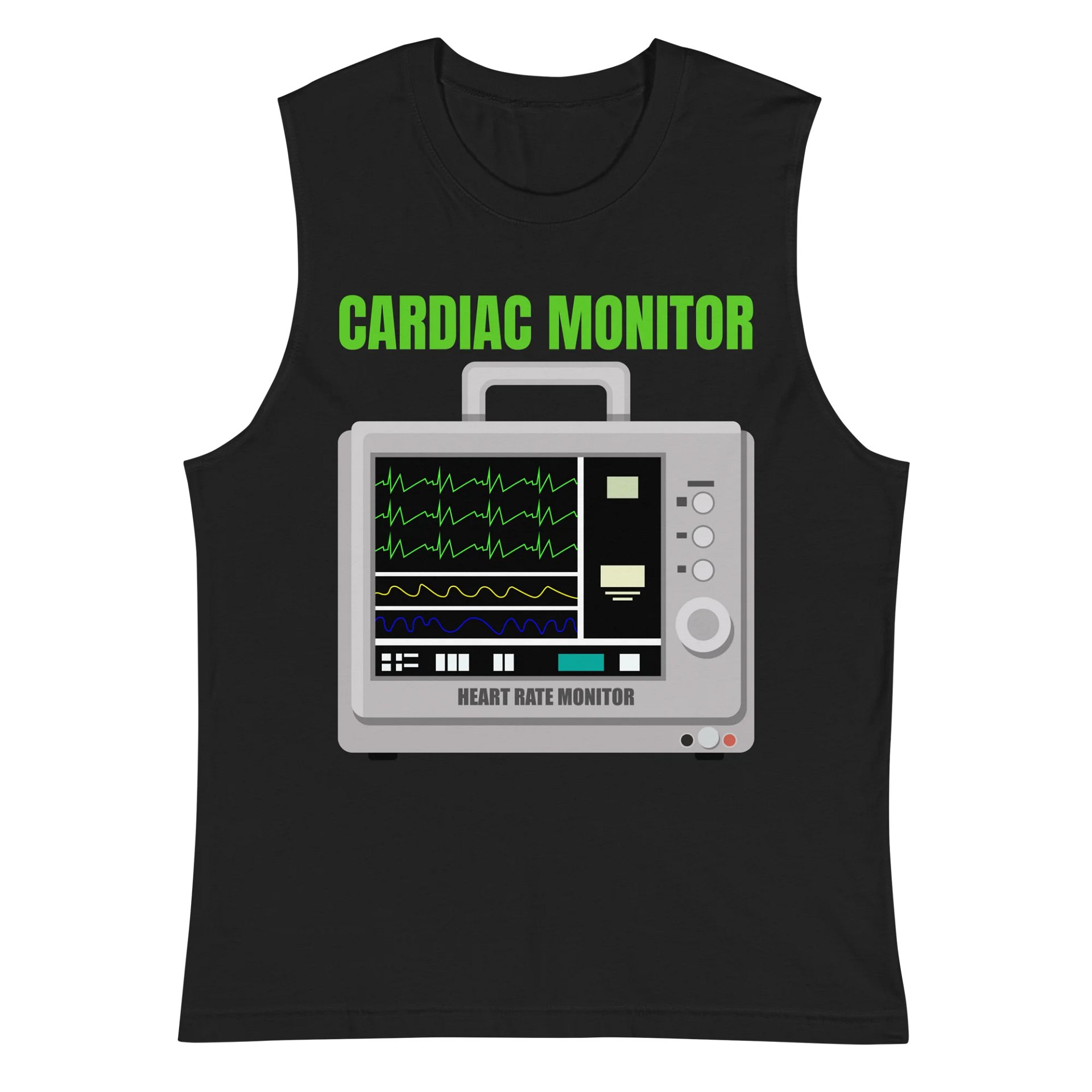Heartbeat Rhythm Muscle Tank product image (3)