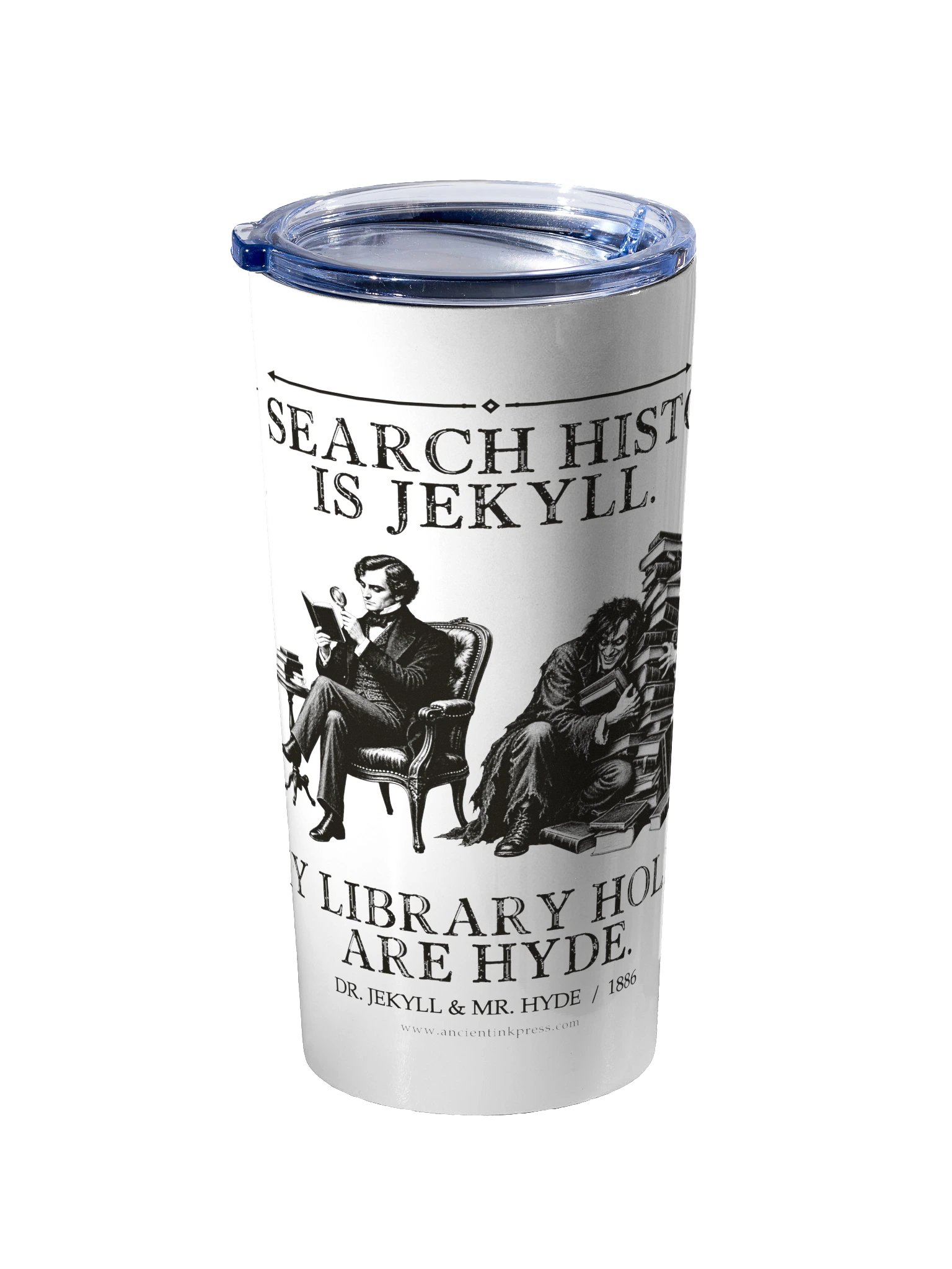 Search Jekyll Holds Hyde -- The Strange Case of Dr Jekyll and Mr Hyde 20oz Tumbler product image (2)