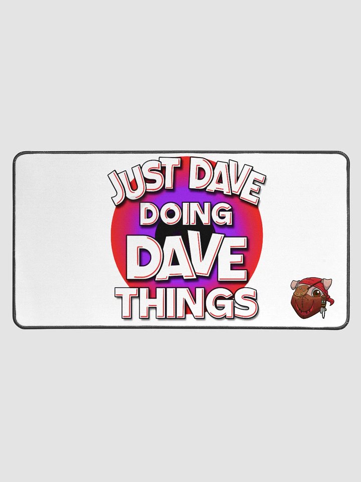 Dave things mouse mat! product image (1)