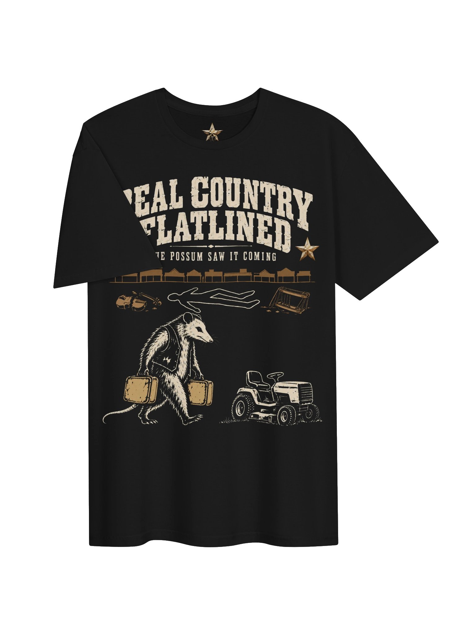 Real Country Flatlined Tee — Drop 005 product image (3)