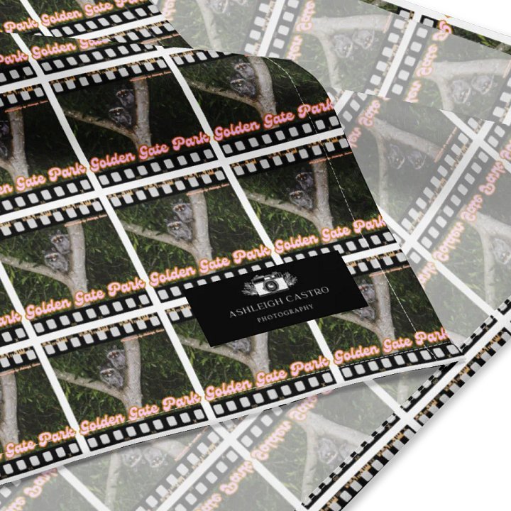 Golden Gate Park Raccoons Bandana product image (4)