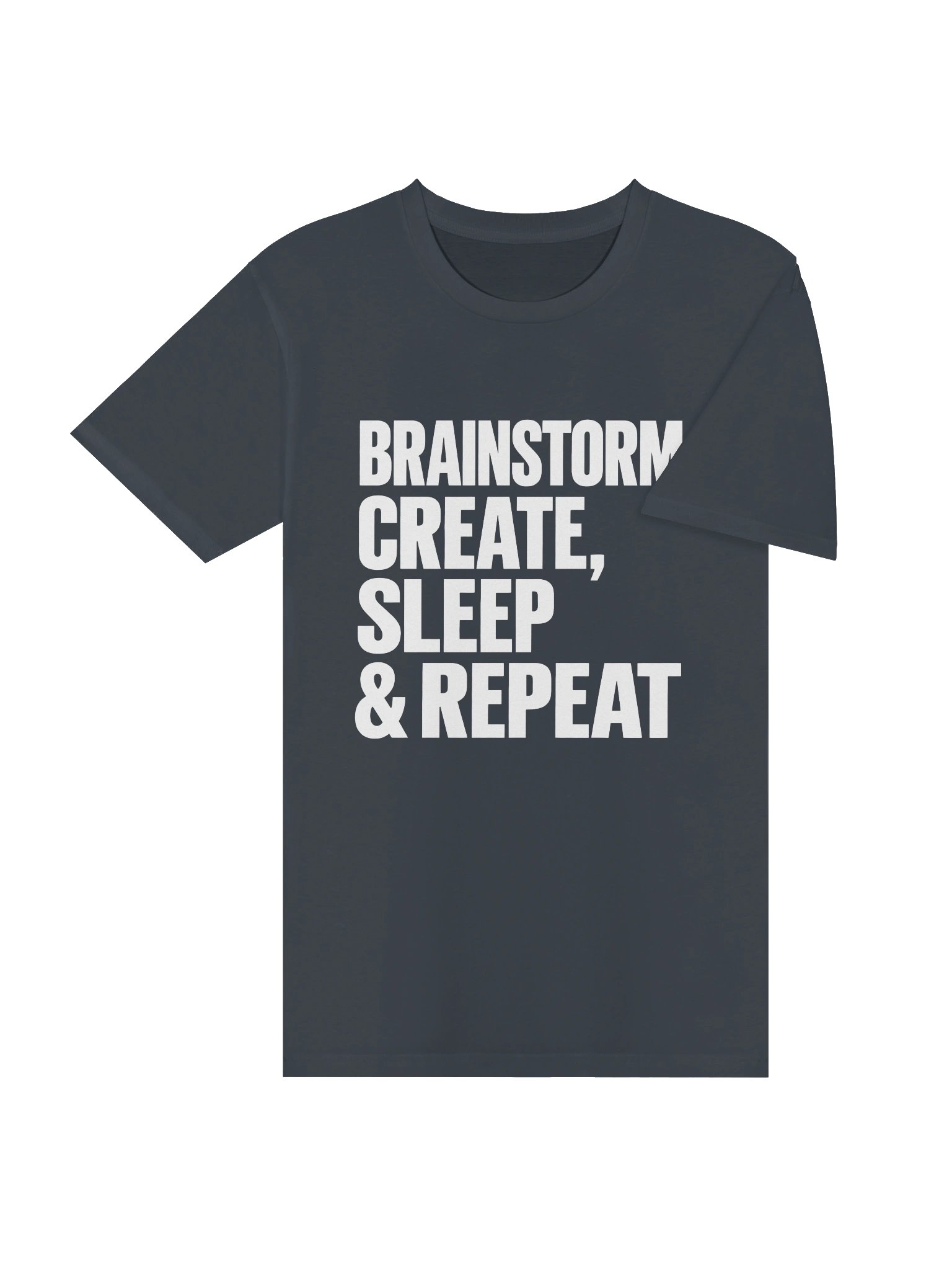 Brainstorm, Create, Sleep & Repeat Tee product image (4)