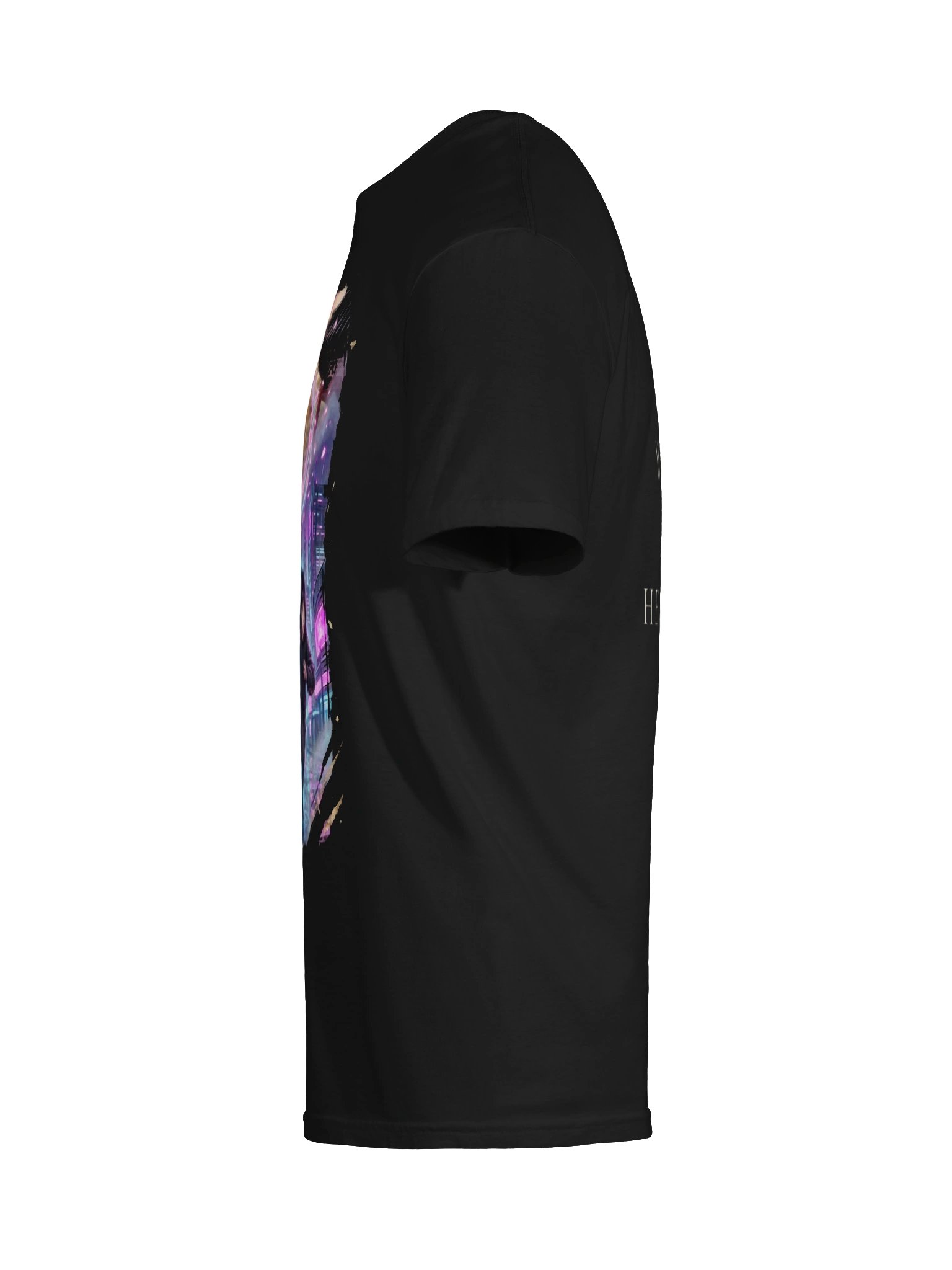 Golden Hour, Neon Rain - Anime Edition: Unisex T-Shirt product image (60)